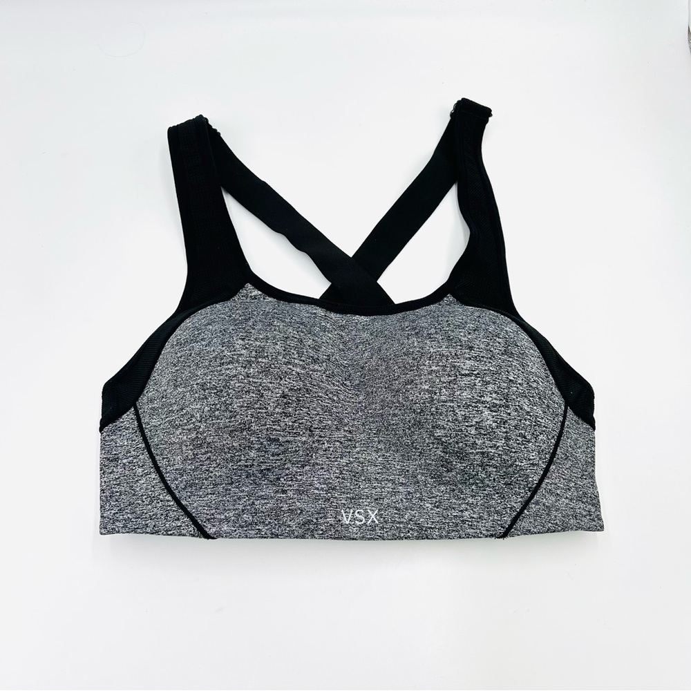 Victoria's Secret sports bra Standout VSX Sports Bra padded gray women size 32C